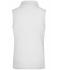 Dames Ladies' Active Polo Sleeveless Wit 8030