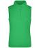 Femme Polo sans manches micro polyester femme Vert 8030