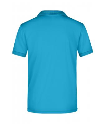 Herren Men's Active Polo Turquoise 8031