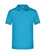 Herren Men's Active Polo Turquoise 8031