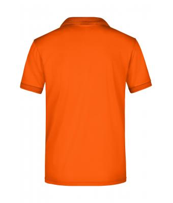 Herren Men's Active Polo Dark-orange 8031