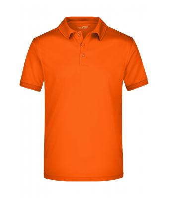 Men Men's Active Polo Dark-orange 8031