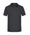 Homme Polo micro polyester homme Noir 8031