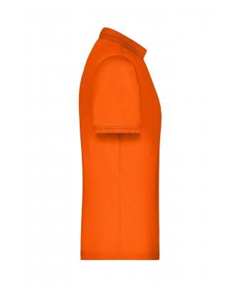 Homme Polo micro polyester homme Orange-foncé 8031