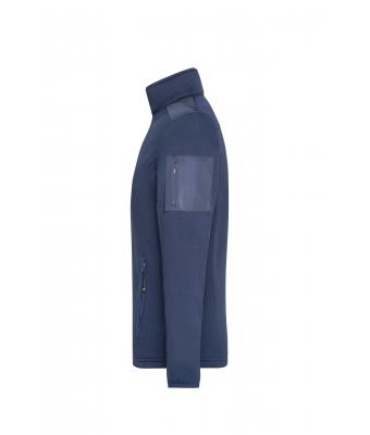 Homme Veste tricot polaire homme Marine/marine 8046
