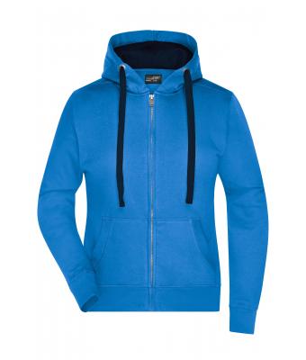 Damen Ladies' Hooded Jacket Cobalt/navy 8049