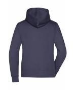 Damen Ladies' Hooded Jacket Navy/cobalt 8049