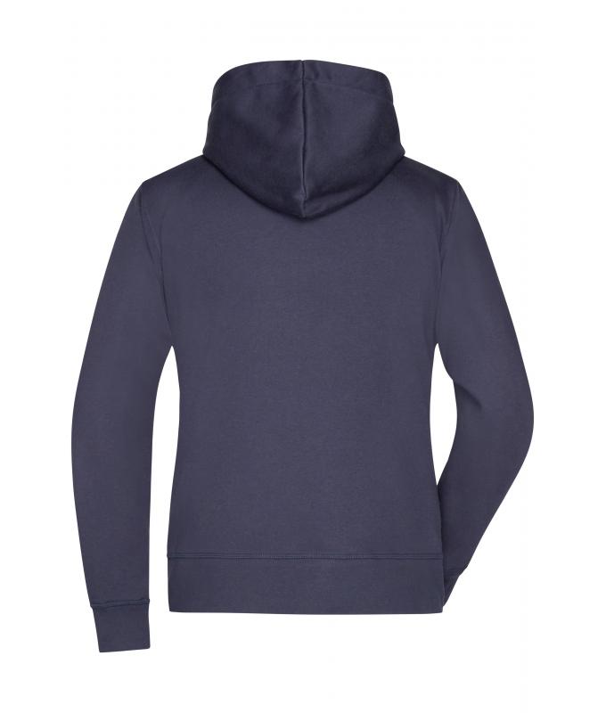 Damen Ladies' Hooded Jacket Navy/cobalt 8049