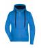 Dames Ladies' Hooded Jacket Kobalt/navy 8049