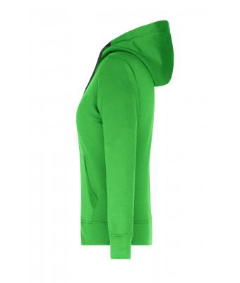 Damen Ladies' Hooded Jacket Green/carbon 8049