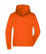Ladies Ladies' Hooded Jacket Dark-orange/carbon 8049
