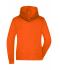 Dames Ladies' Hooded Jacket Donkeroranje/carbon 8049