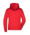 Dames Ladies' Hooded Jacket Rood/carbon 8049