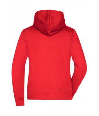Damen Ladies' Hooded Jacket Red/carbon 8049