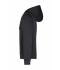 Men Men's Hooded Jacket Black/carbon 8050