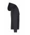 Men Men's Hooded Jacket Black/carbon 8050