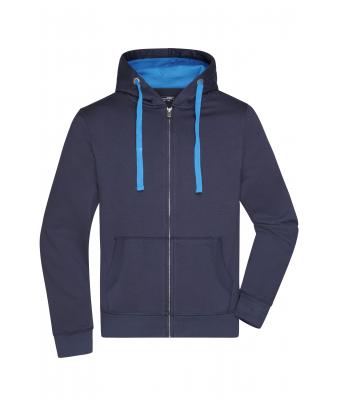 Heren Men's Hooded Jacket Navy/kobalt 8050