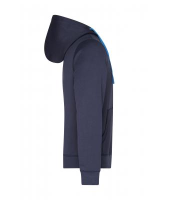 Homme Sweat-shirt à capuche déperlant homme Marine/cobalt 8050