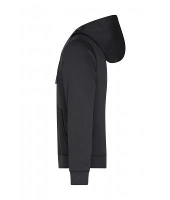 Homme Sweat-shirt à capuche déperlant homme Noir/carbone 8050