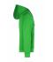 Homme Sweat-shirt à capuche déperlant homme Vert/carbone 8050