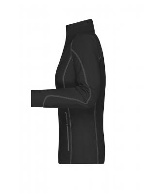Ladies Ladies' Structure Fleece Jacket Black/carbon 8051