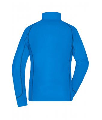 Dames Ladies' Structure Fleece Jacket Aqua/navy 8051