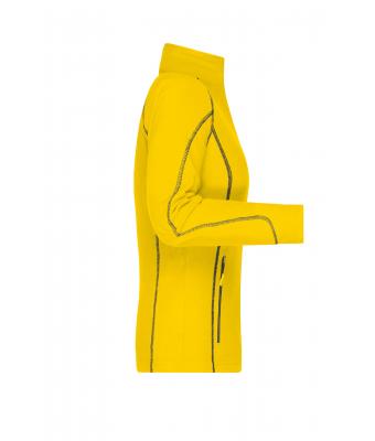 Ladies Ladies' Structure Fleece Jacket Yellow/carbon 8051