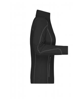 Femme Veste polaire légère femme Noir/carbone 8051