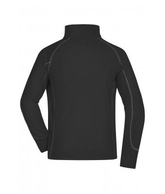 Men Men's Structure Fleece Jacket Black/carbon 8052