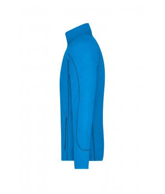 Heren Men's Structure Fleece Jacket Aqua/navy 8052