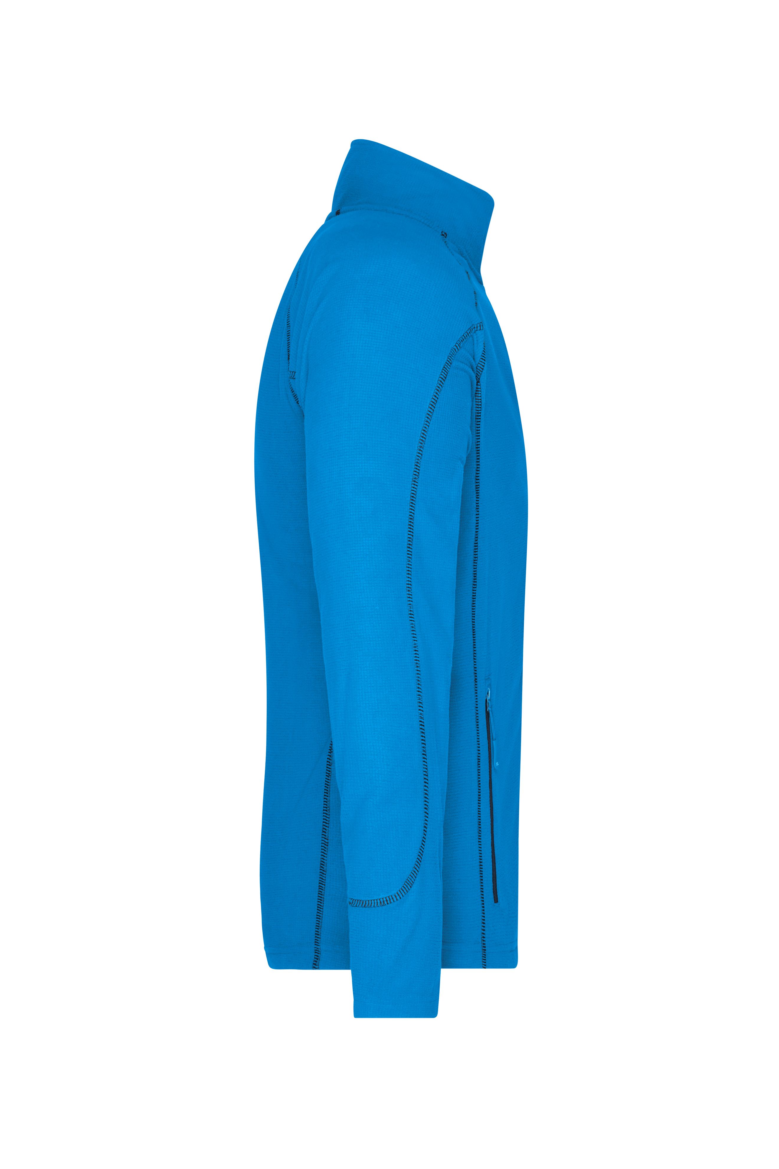 Men Men's Structure Fleece Jacket Aqua/navyDaiber