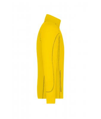 Heren Men's Structure Fleece Jacket Geel/carbon 8052