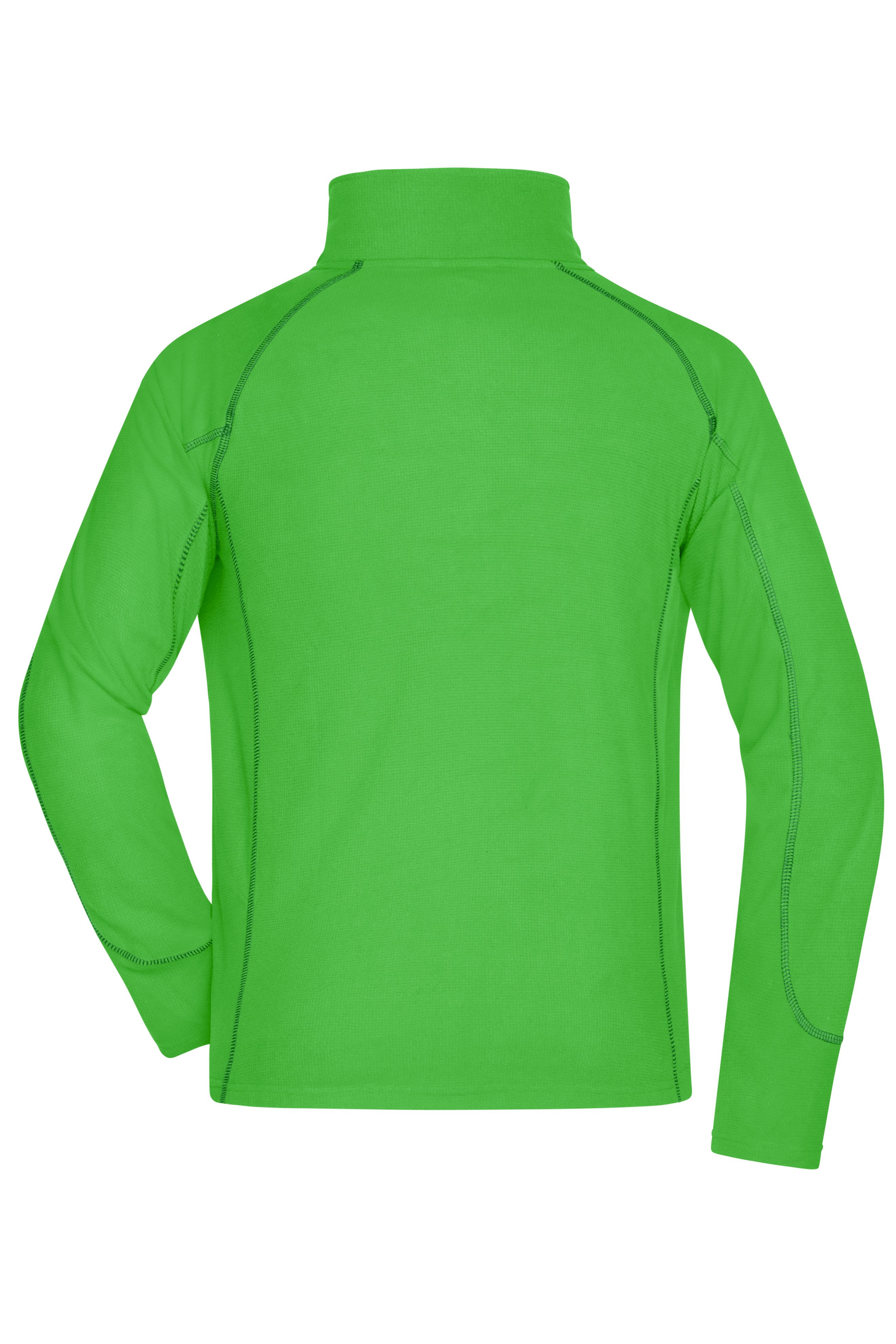 Men Men's Structure Fleece Jacket Green/darkgreenDaiber