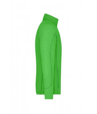 Herren Men's Structure Fleece Jacket Green/dark-green 8052