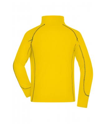 Men Men's Structure Fleece Jacket Yellow/carbon 8052