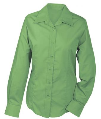 Ladies Ladies' Promotion Blouse Long-Sleeved Lime-green 7526