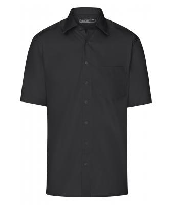 Homme Chemise homme twill manches courtes Noir 7531