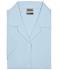 Ladies Ladies' Business Blouse Short-Sleeved Light-blue 7533