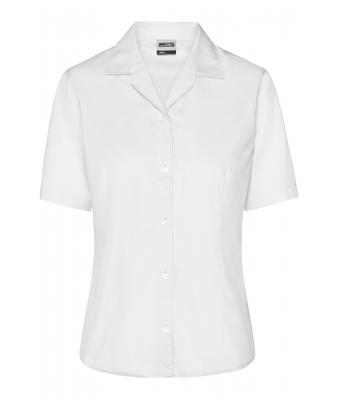 Ladies Ladies' Business Blouse Short-Sleeved White 7533