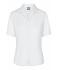 Ladies Ladies' Business Blouse Short-Sleeved White 7533