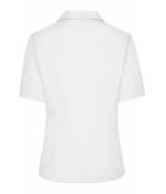 Dames Ladies' Business Blouse Short-Sleeved Wit 7533