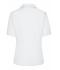Dames Ladies' Business Blouse Short-Sleeved Wit 7533