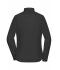 Damen Ladies' Long-Sleeved Blouse Black 7965