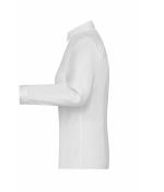 Damen Ladies' Long-Sleeved Blouse White 7965
