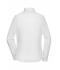 Damen Ladies' Long-Sleeved Blouse White 7965