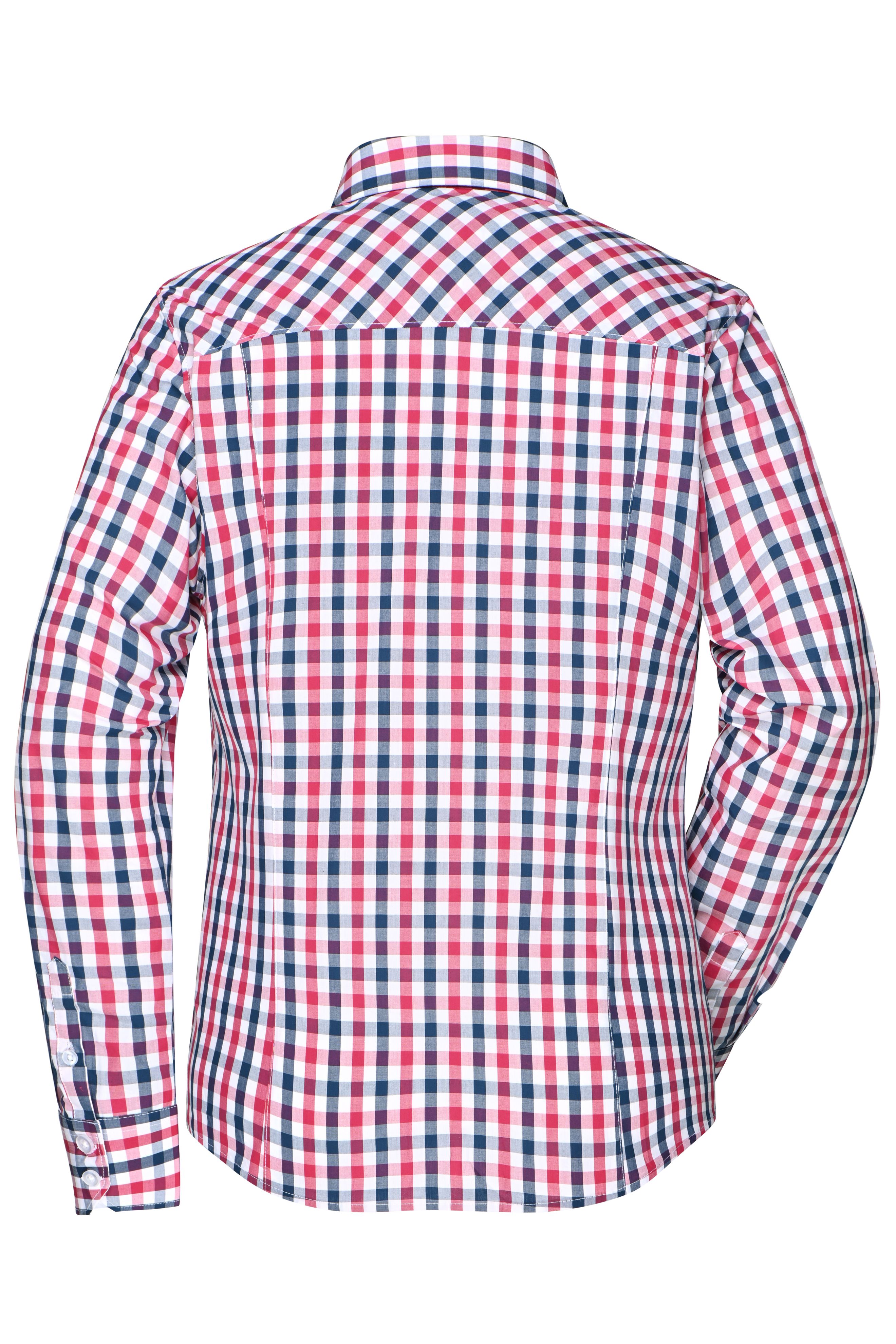 CA Everyday Blouse - Tiny Navy Check main image 0