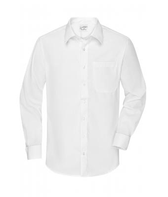 Herren Men's Shirt "KENT", for Cufflinks White 8155