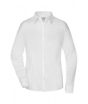 Damen Ladies' Blouse White 8157
