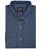 Herren Men's Denim Shirt Dark-denim 8159