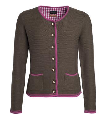 Damen Ladies' Traditional Knitted Jacket  8486